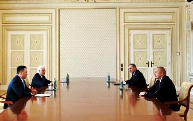 Prezident İlham Əliyev Rusiyanın baş prokurorunu qəbul edib