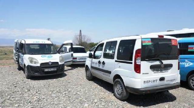 Xarici diplomatlar Ağdamda ermənilərin cinayətləri ilə tanış olurlar