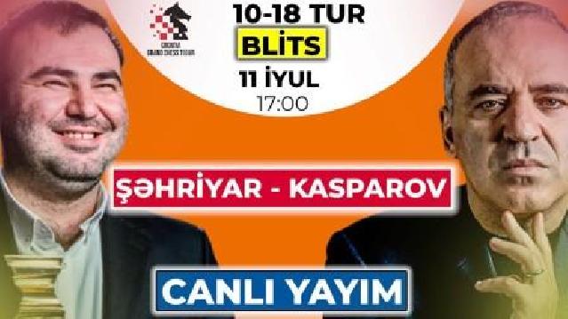 Şəhriyar Məmmədyarov:"28 ildir Harri Kasparovla oyunu gözləyirdim" "