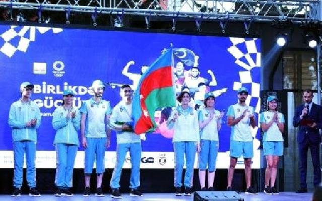 Azərbaycan Olimpiya komandasının idman geyimlərinin təqdimatı olub