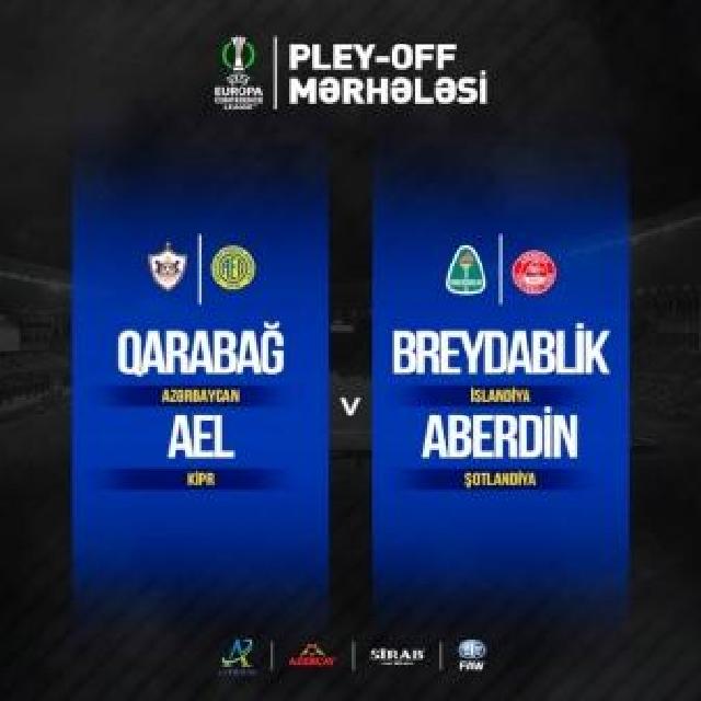 Avropa Konfrans Liqası: “Qarabağ”ın "pley-off"dakı rəqibi müəyyənləşib