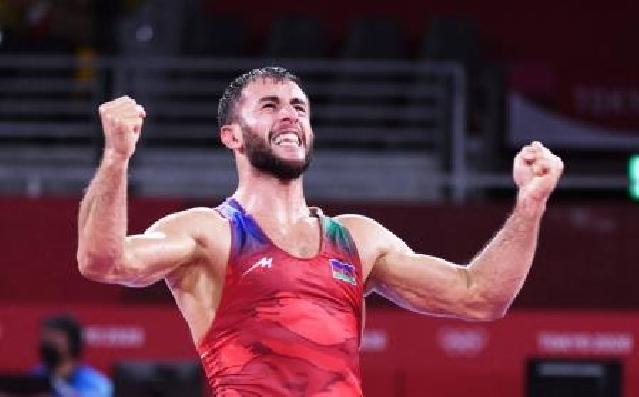 "Tokio-2020": Rafiq Hüseynov Olimpiadada bürünc medal qazandı