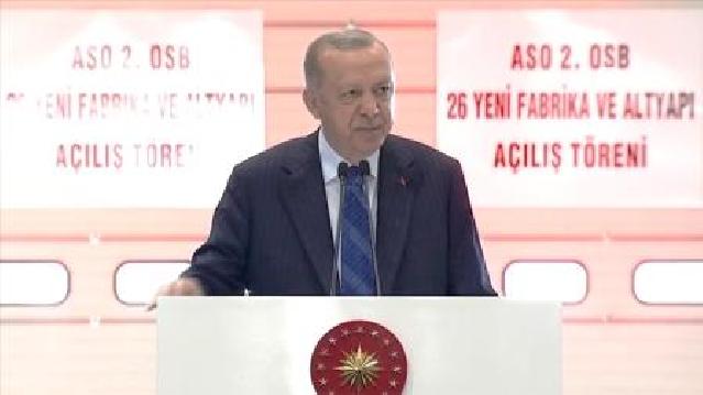 Türkiyə Prezidenti Ankarada 26 yeni fabrikin açılışında iştirak edib