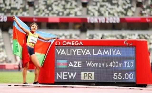 Lamiyə Vəliyeva Tokioda Paralimpiya rekordunu təzələdi 