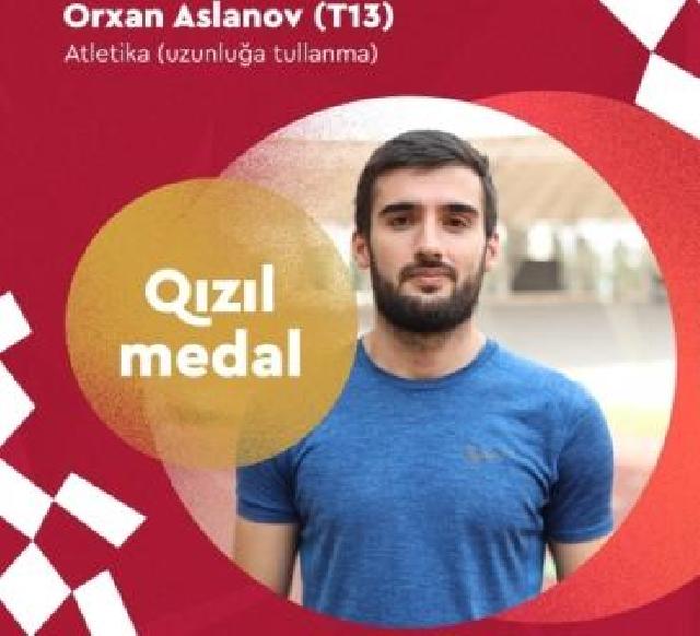 Para-atletimiz Tokioda Azərbaycana 14-cü qızıl medalı qazandırıb