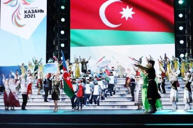 Kazan şəhərində birinci MDB Oyunlarının açılış mərasimi keçirilib