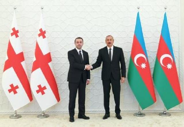 Prezident İlham Əliyev Gürcüstanın baş nazirini qəbul edib