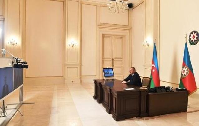 İlham Əliyev Qoşulmama Hərəkatının Toplantısında çıxış edib