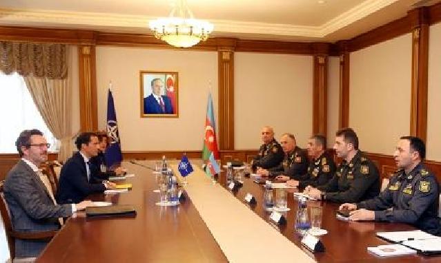 Zakir Həsənov NATO-nun xüsusi nümayəndəsi ilə görüşüb