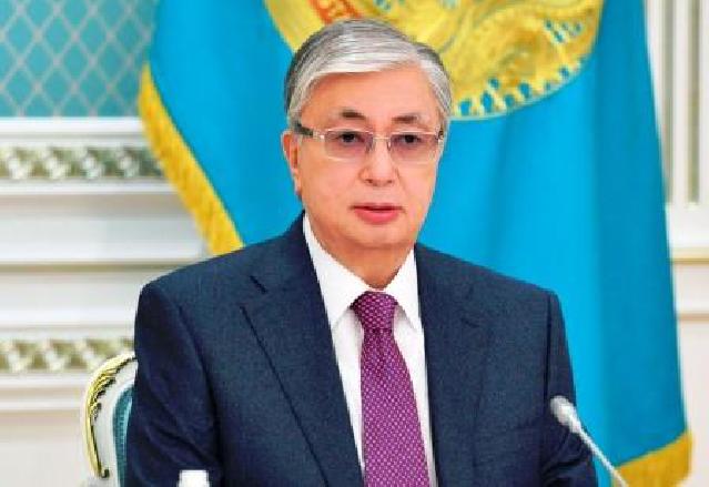 Qazaxıstan prezidenti Kasım-Jomart Tokayev xalqa müraciət edib