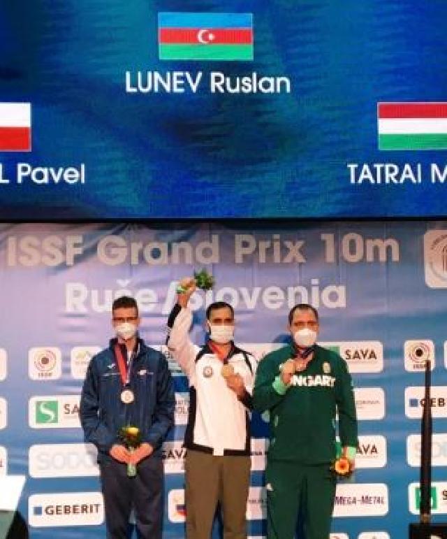 Güllə atıcımız Ruslan Lunyov beynəlxalq turnirin qalibi olub