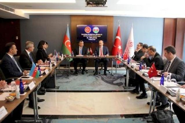 İstanbulda Azərbaycan-Türkiyə  Birgə Daimi Komissiyanın iclası keçirilir