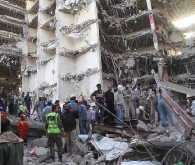 İranda çökən binada ölənlərin sayı 29-a çatıb