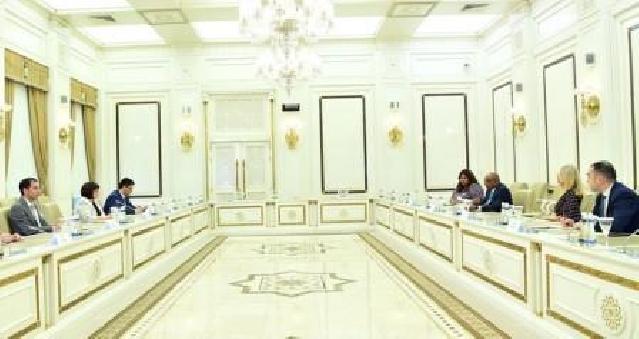 Sahibə Qafarova BMT Baş Assambleyasının prezidenti ilə görüşüb