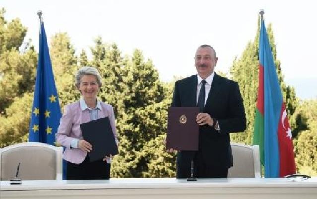 Azərbaycan Avropa İttifaqı ilə Strateji Tərəfdaşlığa dair Anlaşma Memorandumu imzaladı