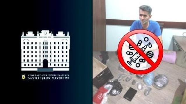 İranlı narkotacir Bakıda 8 kq narkotika ilə tutuldu