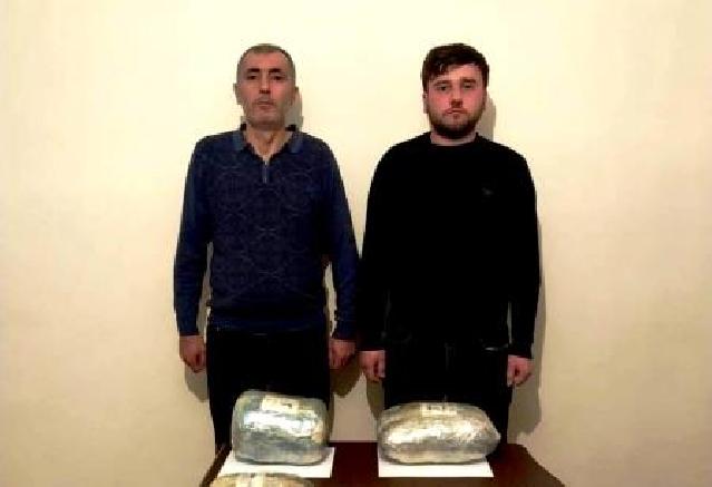 İrandan Azərbaycana 3,4 kq  narkotika keçirmək istədilər