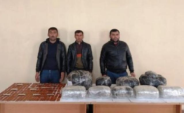 İrandan Azərbaycana 13 kq narkotika keçirmək istədilər