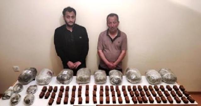 İrandan Azərbaycana 87 kq narkotikanın keçirilməsinin qarşısı alınıb
