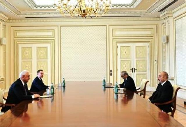 İlham Əliyev Avrasiya İqtisadi Komissiyası Kollegiyasının sədrini qəbul edib