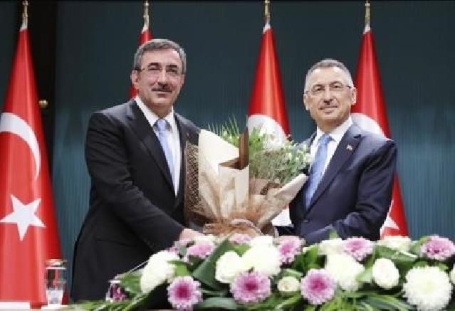Cevdet Yılmaz Türkiyənin vitse-prezidenti vəzifəsinin icrasına başlayıb
