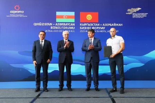Abşeron Logistika Mərkəzi ilə Qırğızıstan şirkətləri arasında memorandum imzalanıb