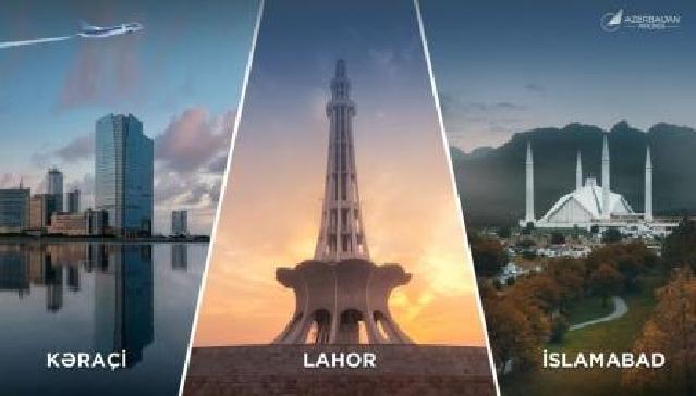 AZAL Pakistanın üç böyük şəhərinə uçuşlara başlayır