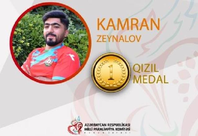 Azərbaycan para-atleti dünya çempionatında qızıl medal qazanıb