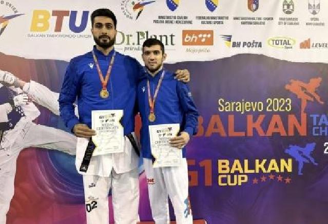 Taekvondoçularımız “Balkan Cup”dan 2 qızıl medalla dönürlər