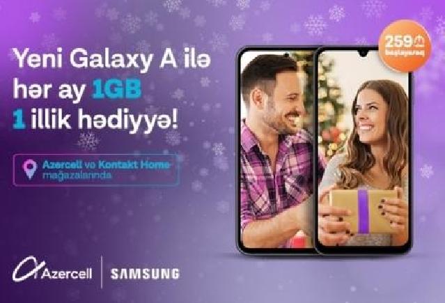 “Azercell” Yeni il ərəfəsində yeni “Samsung” kampaniyasını təqdim edir!