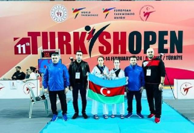 TURKİSH OPEN: Taekvandoçularımız ilk gün 2 medal qazanıb