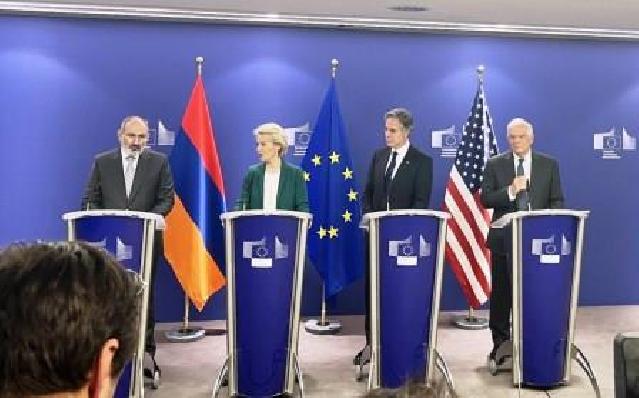 Brüsseldə ABŞ-Aİ-Ermənistan görüşü keçirilir