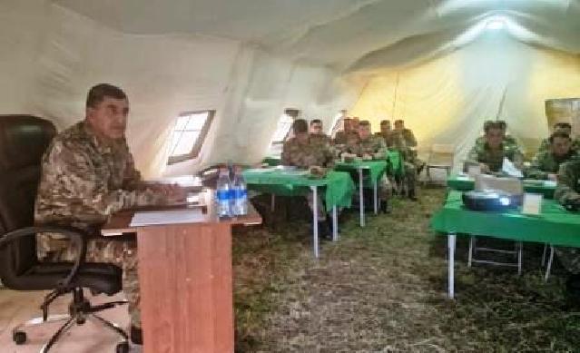 Azərbaycan Ordusunda keçirilən komanda-qərargah təlimləri başa çatıb