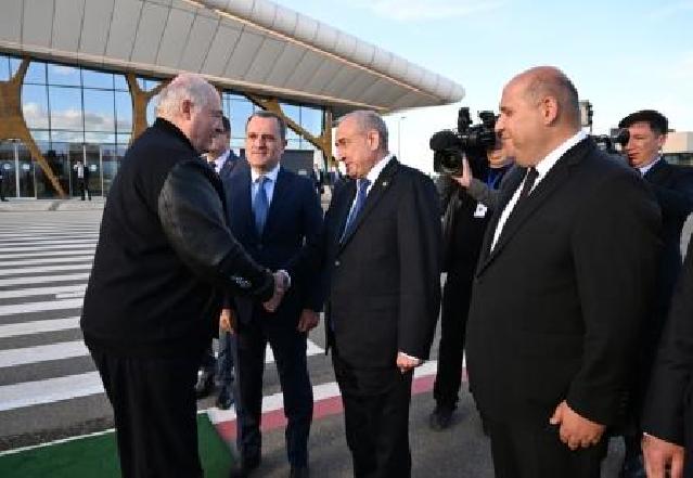 Aleksandr Lukaşenkonun Azərbaycana rəsmi səfəri başa çatıb
