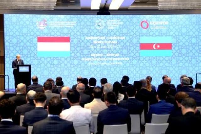 Bakıda Azərbaycan-Tacikistan biznes forumu keçirilir