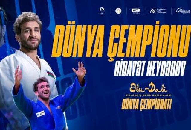 Dünya çempionatı:Hidayət Heydərov qızıl medal qazanıb