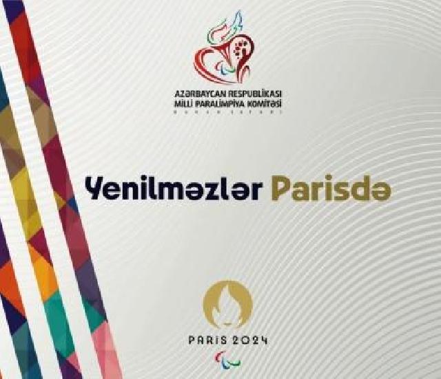 “Paris-2024”:3 paralimpiyaçımız mübarizəyə başlayır