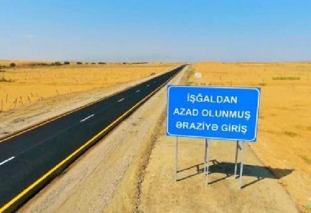 Cari ildə azad olunmuş ərazilərin bərpasına 3,083 milyard manat xərclənib