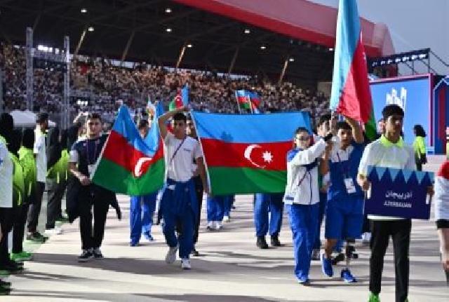 Azərbaycan idmançıları Gimnaziadada 81 medal qazanıblar