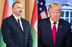 İlham Əliyev Donald Trampı təbrik edib