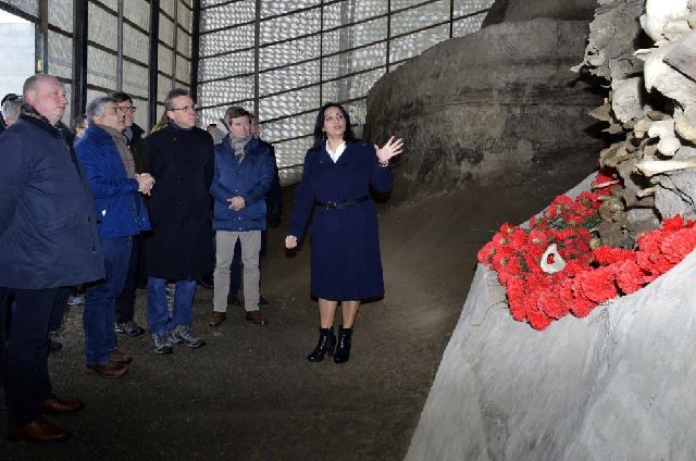 Avropa Komissiyasının nümayəndə heyəti Quba Soyqırımı Memorial Kompleksində olub