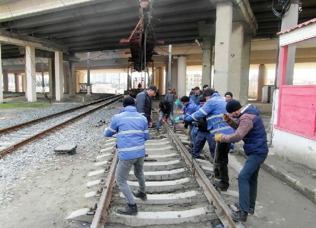 Bakı–Sumqayıt dairəvi dəmir yolunun əsaslı təmirinə start verildi