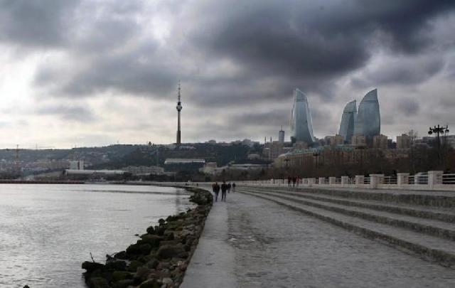 Sabah günün ikinci yarısı paytaxtda çiskinli yağış gözlənilir