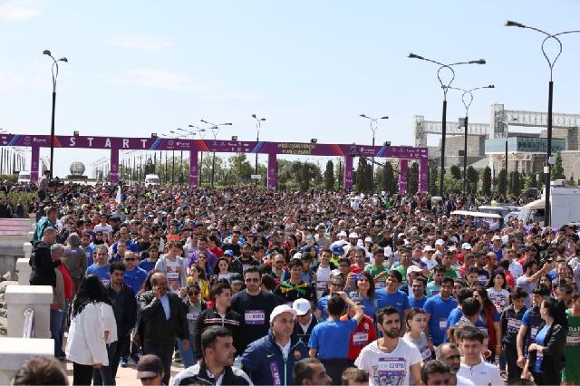 “Bakı Marafonu 2018” start götürüb