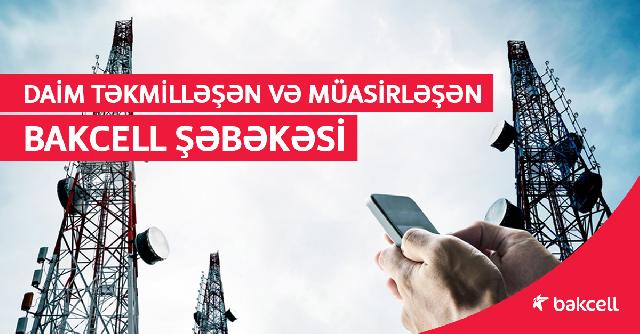 "Bakcell"in 4G xidməti ölkənin 30-dan çox bölgəsində