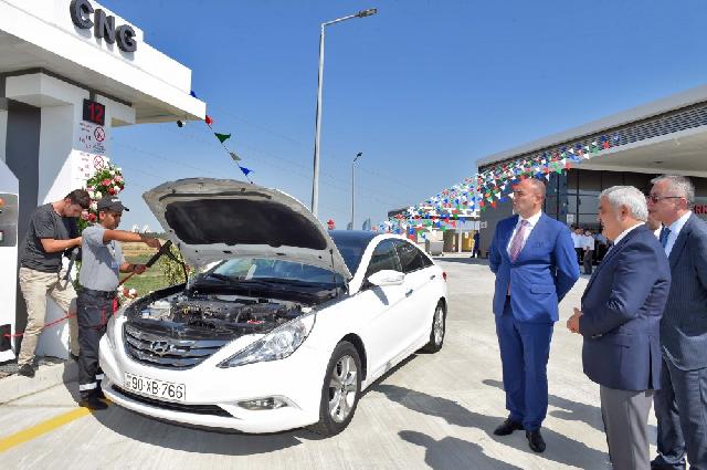 SOCAR Bakıda 2-ci sıxılmış qaz yanacaqdoldurma məntəqəsini açıb