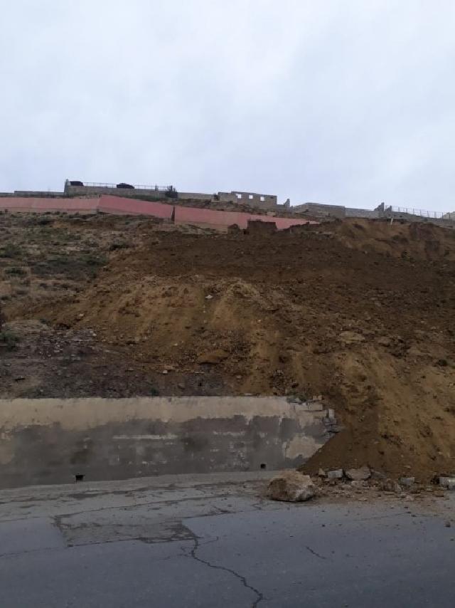 Badamdardakı sürüşmə sahəsində gərginlik davam edir