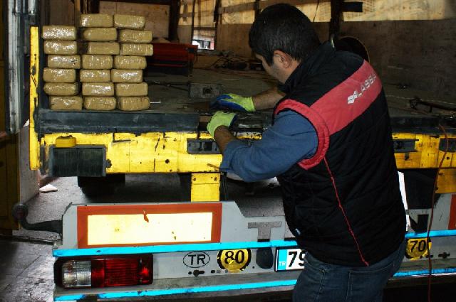 105 kiloqramdan artıq heroin aşkar edilib