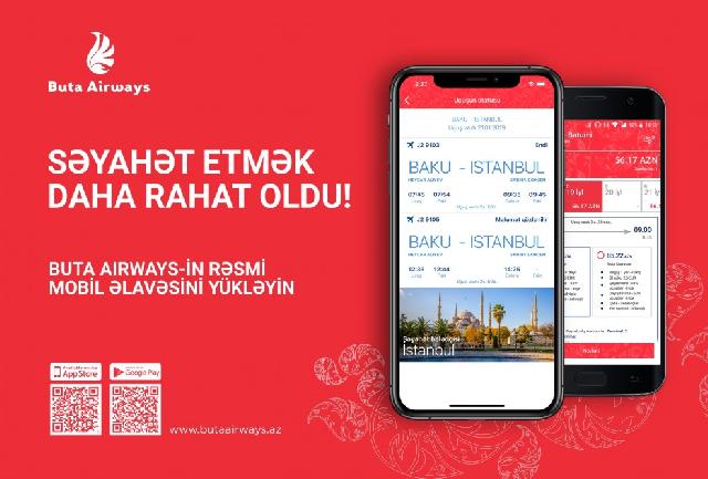 “Buta Airways” mobil əlavəsini təqdim edib