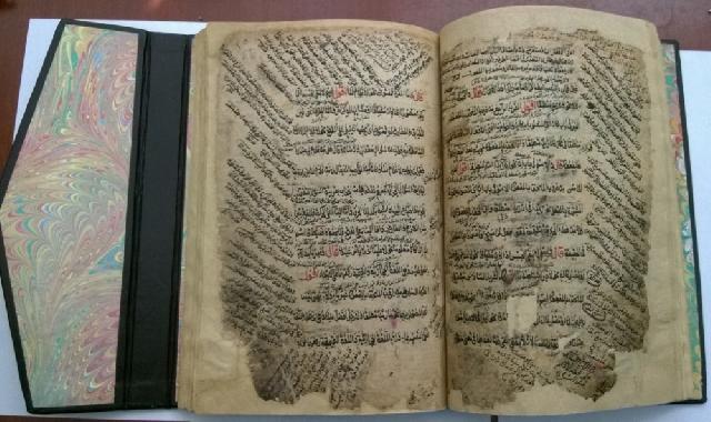 Dağıstanda Nadir şahın hədiyyə etdiyi Quran kitabı aşkar edilib